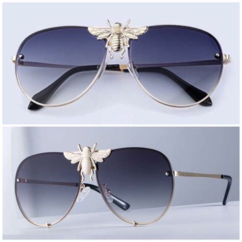 gucci bee sunglasses women|gucci sunglasses bee collection.